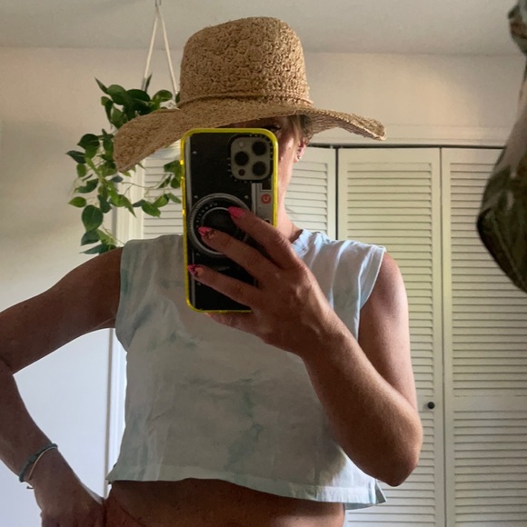 Floppy Straw Hat - Picture 2 of 2